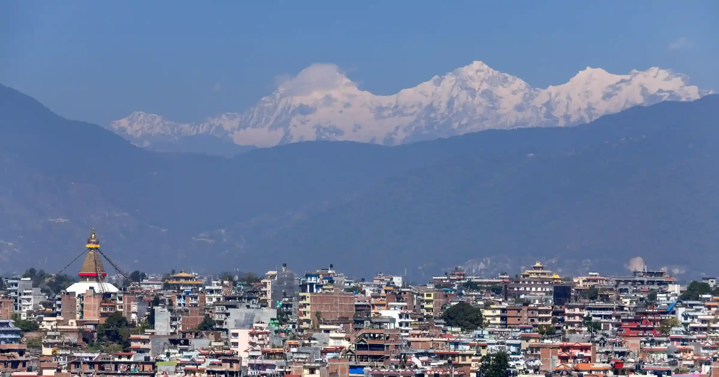 nepal with himalaya