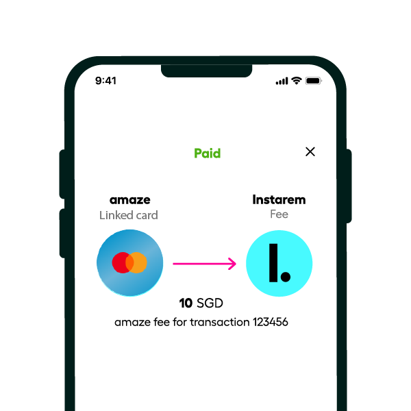 amaze transaction screenshot 2